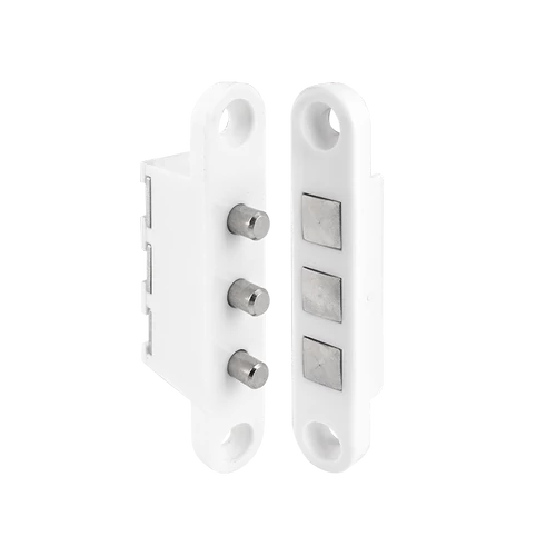 Három kontaktos, műanyag áramátadó kontakt - fehér DLK-404-3