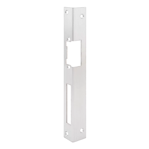 Hosszú zárpajzs DORCAS zárakhoz - fa ajtóra - INOX - balos DORCAS-F101(V2)-L-X