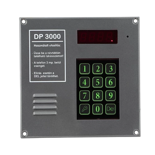DP3000 kaputelefon központ DP3000