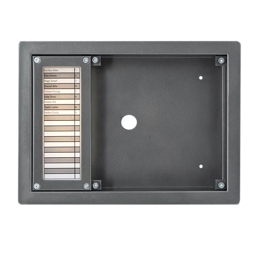 DP kaputelefon esővédő, kicsi, süllyesztett DPRS20-S