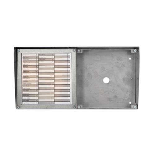 DP kaputelefon esővédő, nagy, felületre szerelt, INOX DPRS50-HFK-INOX