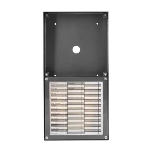 DP kaputelefon esővédő, nagy, felületre szerelt DPRS50-VFK