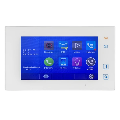 2EASY beltéri monitor-fehér DT47MG-TD7-wh