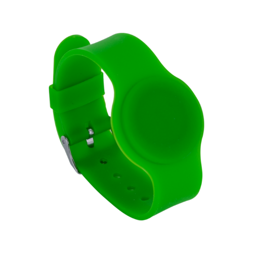 Karóra típusú RFID MIFARE (13,56MHz) chippel - zöld IDT-4009MF-gn