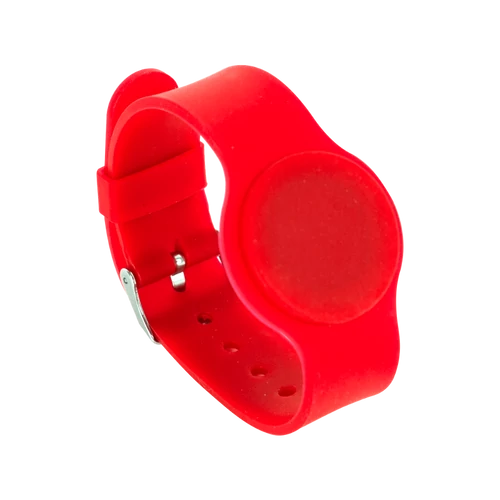 Karóra típusú RFID MIFARE (13,56MHz) chippel - piros IDT-4009MF-rd