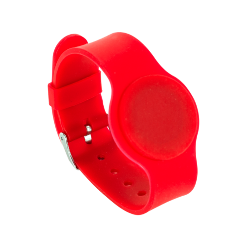 Karóra típusú RFID MIFARE (13,56MHz) chippel - piros IDT-4009MF-rd