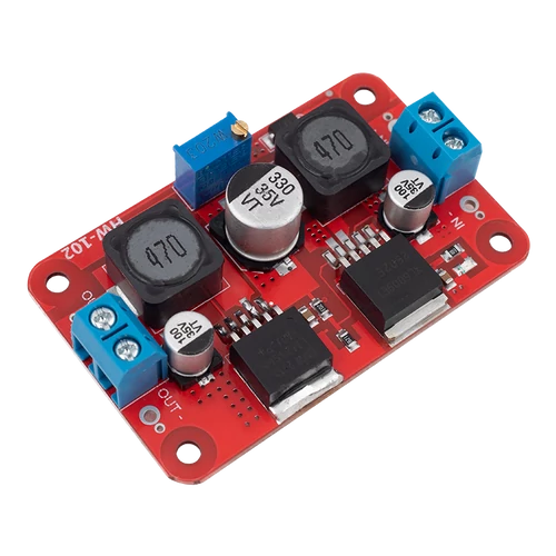 Állítható kimeneti feszültségű stabilizátor PCB-504-UP+DOWN