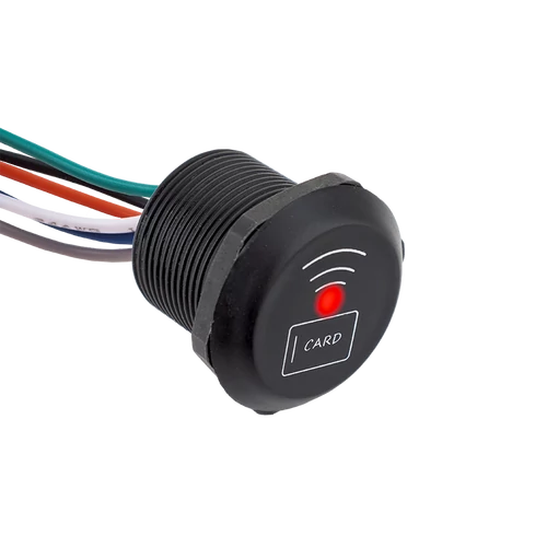 Microméretű, vízálló segédolvasó, Wiegand 26/34, fekete - EM RS1.B-EM