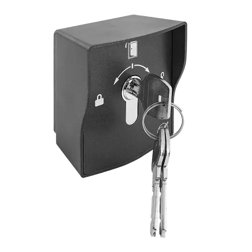 Felületre szerelhető kulcsos kapcsoló 2x NO/NC IP65 YKS-852B(EN)