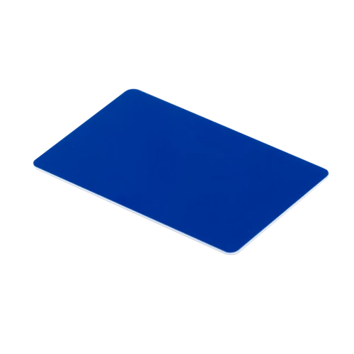 RFID kártya EM4100 chippel, vékony - 125 kHz - kék IDT-1001EM-C-bl