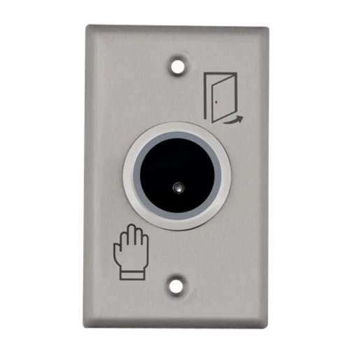 Infravörös érzékelős nyomógomb, LED kapcsolóállapot jel. ISK-801E