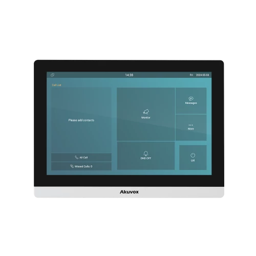 IP kaputelefon beltéri monitor kameráva C317A