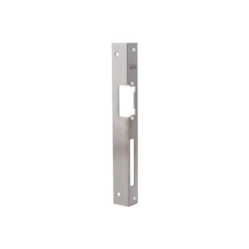 Hosszú zárpajzs DORCAS zárakhoz - fa ajtóra - INOX - jobbos DORCAS-F101-R-X