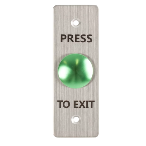 Lapos,gomba formájú nyomógomb FMB-C-25SS-2-gn