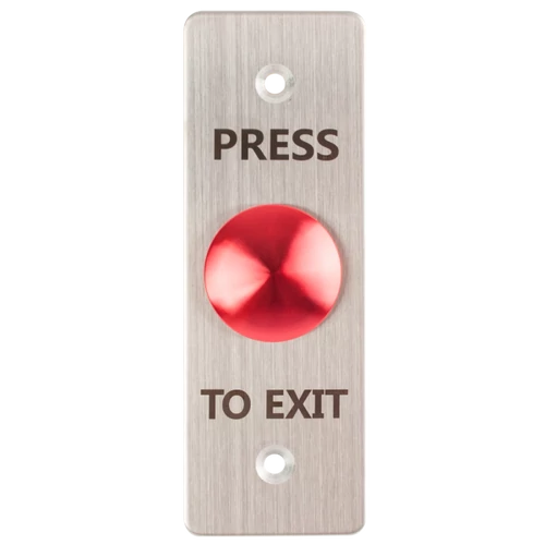 Lapos,gomba formájú nyomógomb FMB-C-25SS-2-rd