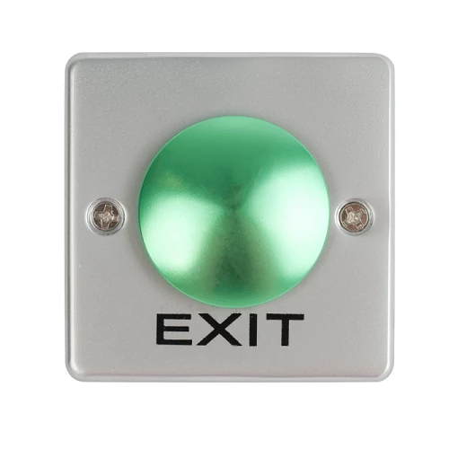 Lapos,gomba formájú nyomógomb FMB-G-25SS-2-gn