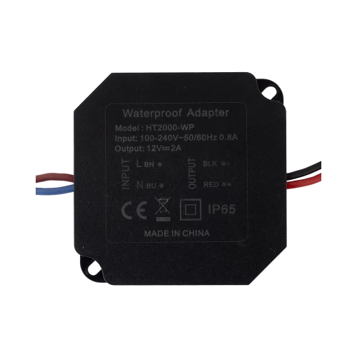 Kültéri tápegység 12V 2A cseppálló HT2000-WP