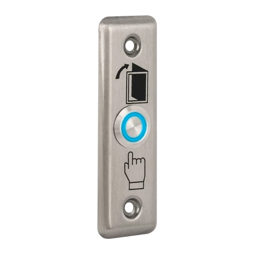 LED-es nyomógomb NO-COM kontakttal PBK-811A(LED)-bl