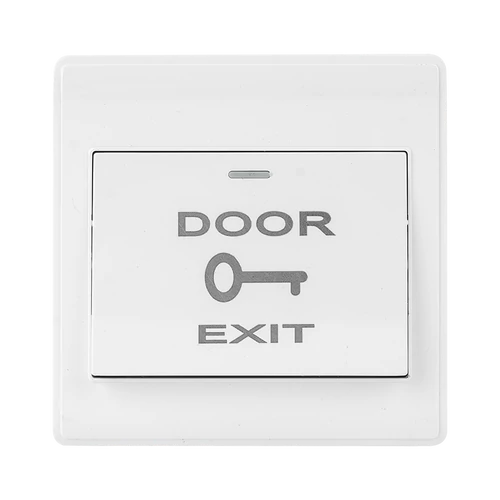 Műanyag mikrokapcsolós nyomógomb 86x86 - NO/NC PM6D