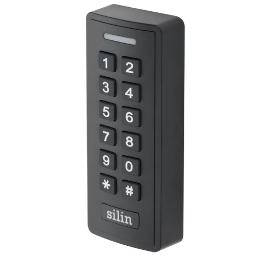 Cseppálló (IP66) önálló működésű kültéri kártyaolvasó és kódzár SK2-EM/MF