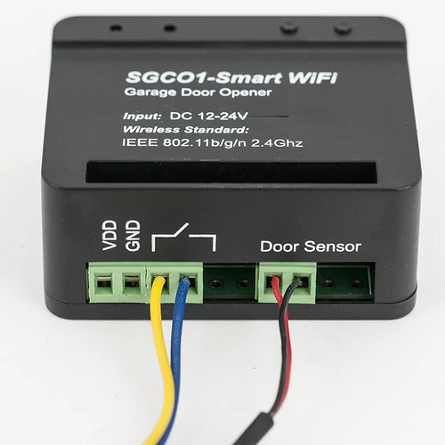 WIFI zárvezérlő modul garázsajtó és kapu vezérlésére XH-SGC-01