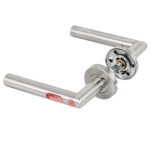 Mozgásérzékelős világító kilincs pár - piros LED YH-D13-rd