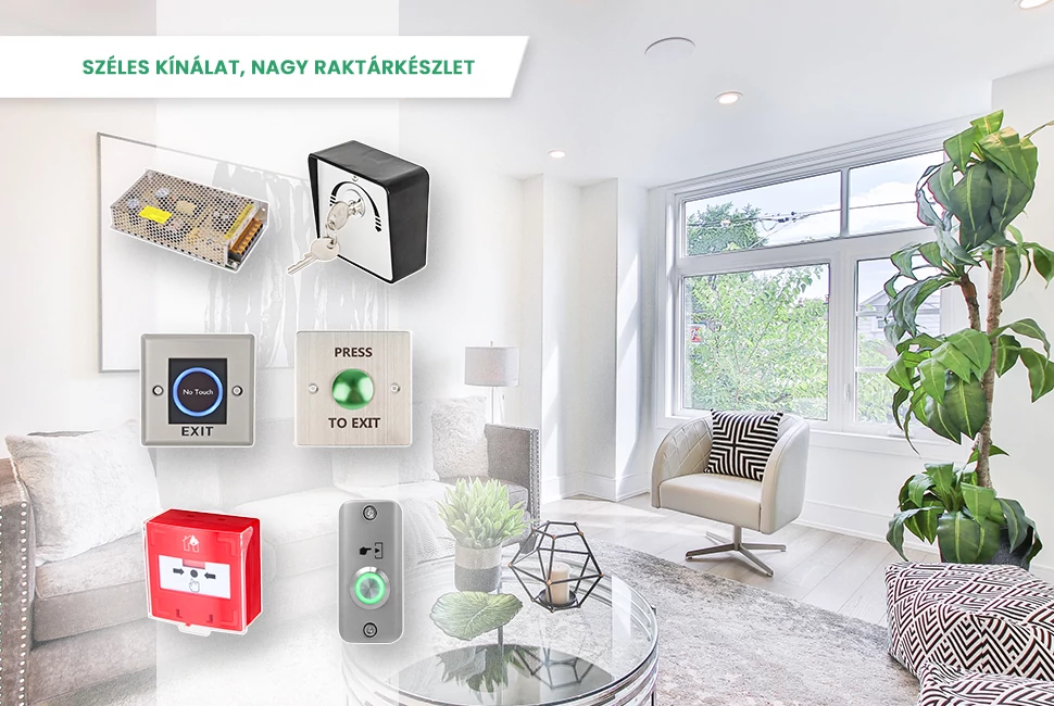 Kapcsoló Nyomógomb, Infra, Relé, Jeladó, Táp