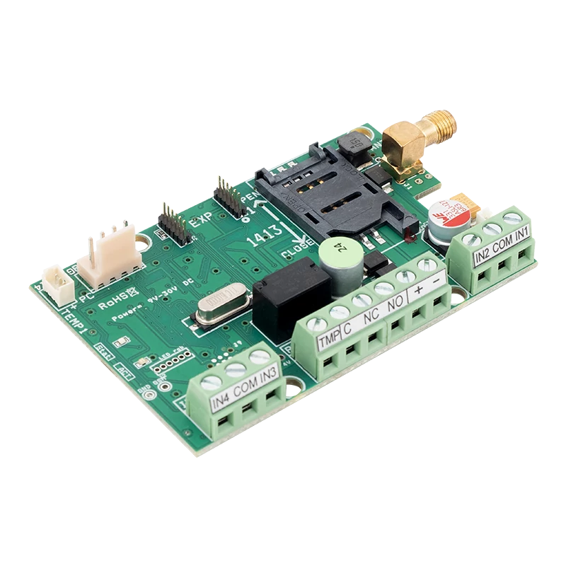 4G-s GSM modul 5 bemenet 1 kimenet 4G, PC csatlakozással, felhő felülettel, eseménynaplóval ASC-PROCON-4G