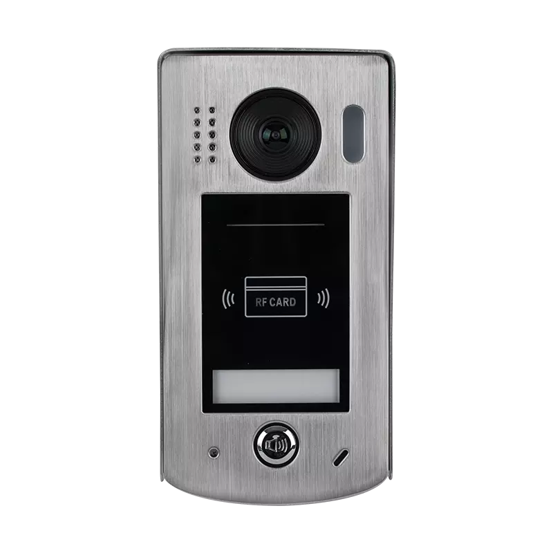 2EASY 1 lakásos RFID felületre szerelhető kártyaolvasós kaputelefon kültéri egység DT611-ID-FE