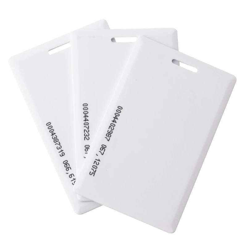 RFID kártya EM4100 chippel 1,8mm vastag - 125kHz - 26 bit IDT-1000EM(26)