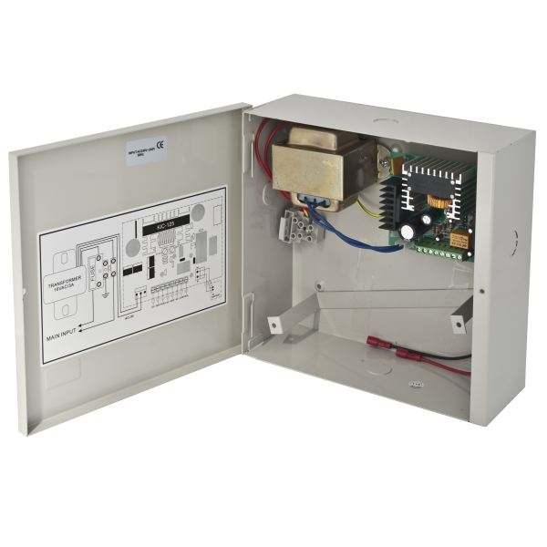 Szünetmentes tápegység elektromos zárvezérléshez ABK-902-12-3
